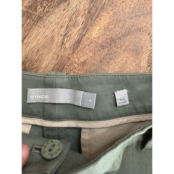 Vince Women's Sage Green Coin Pocket Trousers Dress Pants Size 8 - Picture 3 of 4